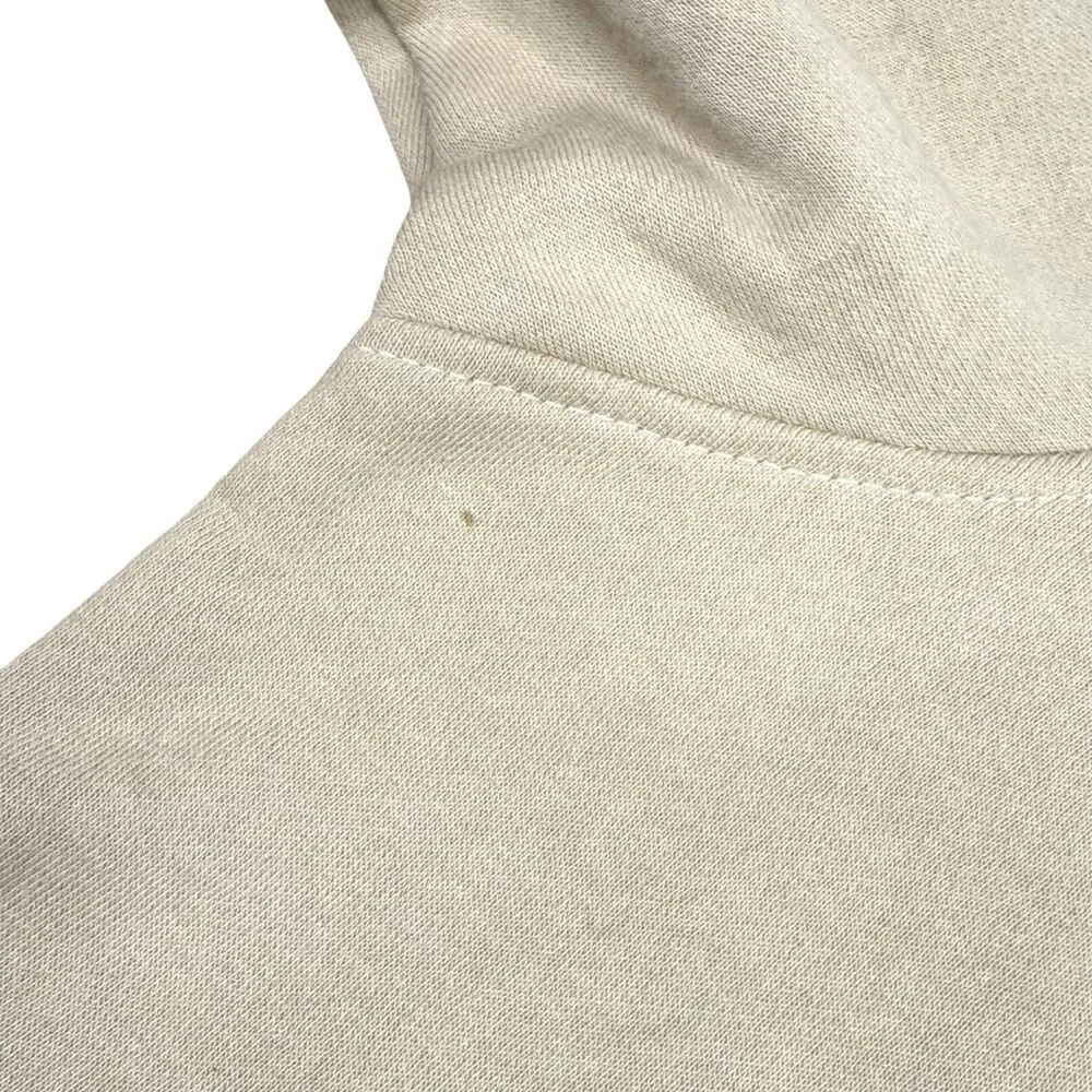 True Religion Buddha Logo Seal Full Zip Hoodie - Size XL - Travertine